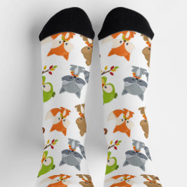 Waldtiere, Waldtiere, Falltiere Socken