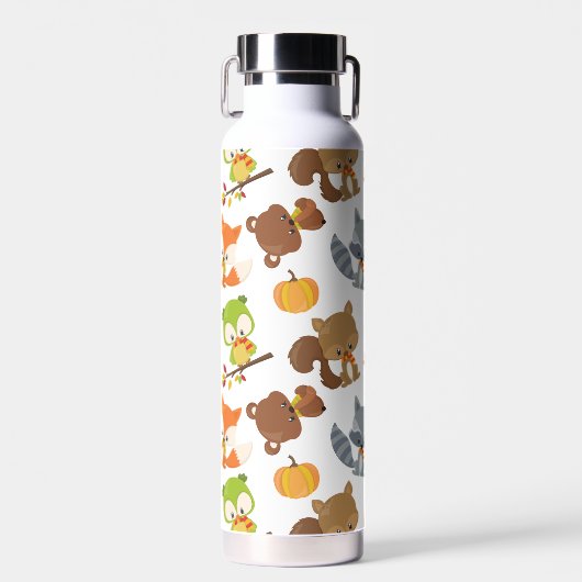 Waldtiere, Waldtiere, Falltiere Trinkflasche (Vorne)