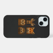 Waldtiere Waldtiere Hirsch Fuchs Eule Hed iPhone 15 Hülle (Rückseite (Horizontal))
