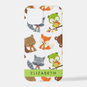 Waldtiere, Waldtiere, Ihr Name iPhone Hülle (Rückseite)