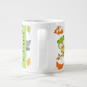 Waldtiere, Waldtiere, Ihr Name Jumbo-Tasse (Rückseite)
