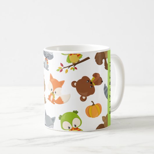 Waldtiere, Waldtiere, Ihr Name Kaffeetasse (VorderseiteRechts)