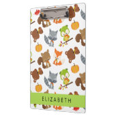 Waldtiere, Waldtiere, Ihr Name Klemmbrett (Links)