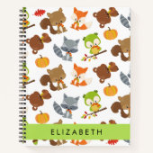 Waldtiere, Waldtiere, Ihr Name Notizblock (Vorderseite)