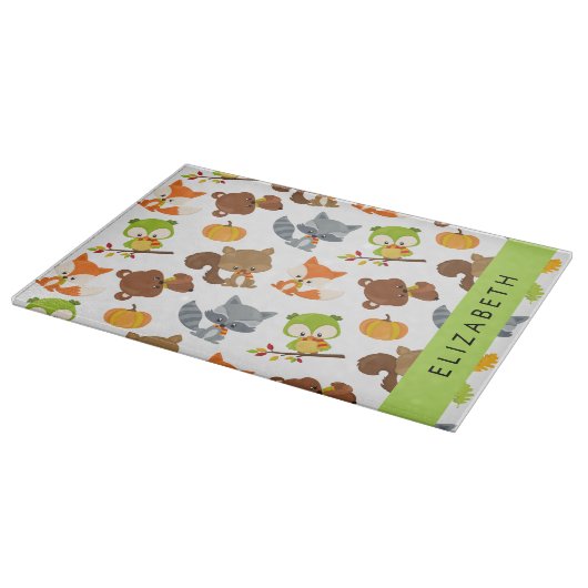 Waldtiere, Waldtiere, Ihr Name Schneidebrett (Ecke)