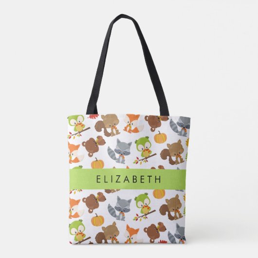 Waldtiere, Waldtiere, Ihr Name Tasche (Rückseite)