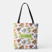 Waldtiere, Waldtiere, Ihr Name Tasche (Rückseite)