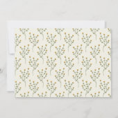 Waldtiere Waldtiere Party Kindergeburtstag Foto Einladung (Rückseite)