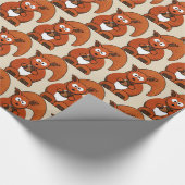 Waldtiere Waldtiere Waldkreaturen Geschenkartikel Geschenkpapier (Ecke)