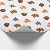 Waldtiere Waldtiere Waldkreaturen Geschenkartikel Geschenkpapier (Ecke)