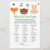 Waldtiere Was ist in deinem Handtaschenspiel? (Vorderseite)