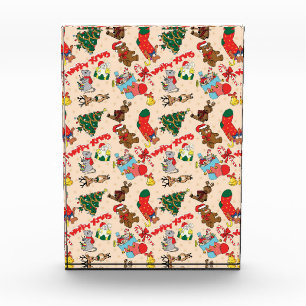 Waldtiere Weihnachten Fotoblock