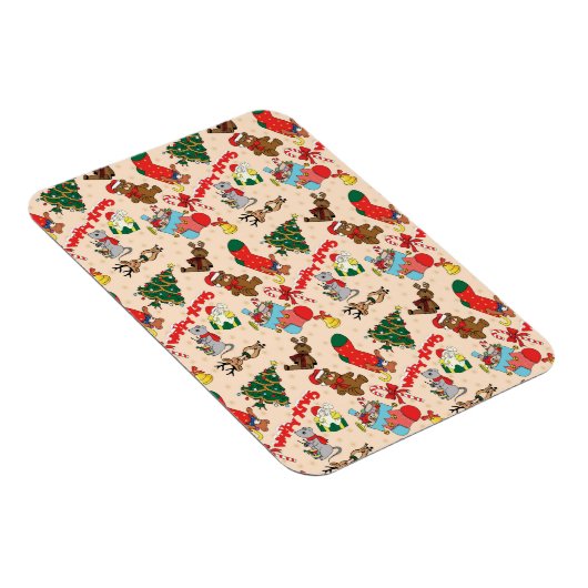 Waldtiere Weihnachten Magnet (Rechte Seite)