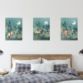 Waldtiere Weihnachtsfeiertag Bilderwand Sets (Schlafzimmer)