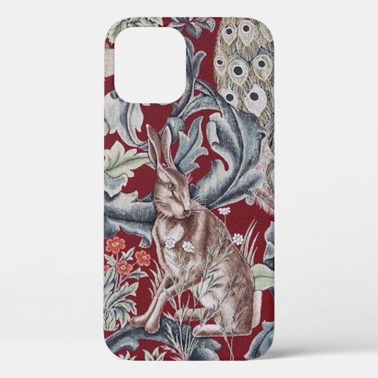 Waldtiere, William Morris Case-Mate iPhone Ca Hülle (Rückseite)