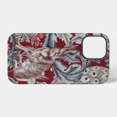 Waldtiere, William Morris Case-Mate iPhone Hülle (Rückseite (Horizontal))