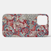 Waldtiere, William Morris Case-Mate iPhone Hülle (Rückseite (Horizontal))