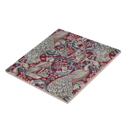 Waldtiere, William Morris Fliese (Seite)