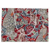 Waldtiere, William Morris Große Geschenktüte (Rückseite)