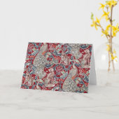 Waldtiere, William Morris Karte (Gelbe Blume)