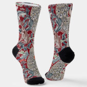 Waldtiere, William Morris Socken (Gewinkelt)