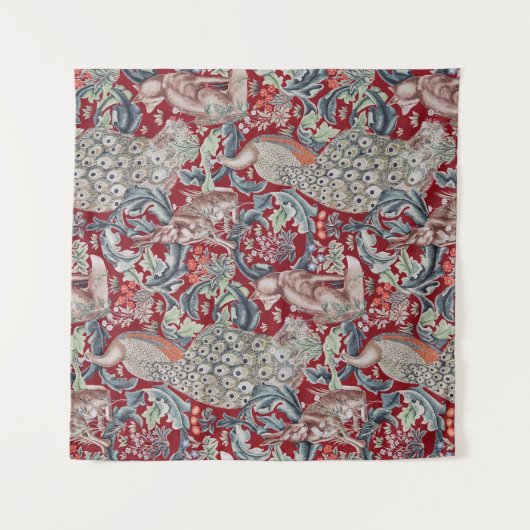 Waldtiere, William Morris Wandteppich (Vorderseite)