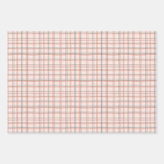 Waldtiere Winter Geschenkpapier Set (Vorderseite 3)