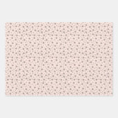 Waldtiere Winter Geschenkpapier Set (Vorderseite 2)