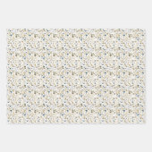 Waldtiere Winterwald Geschenkpapier Set (Vorderseite 3)