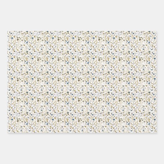 Waldtiere Winterwald Geschenkpapier Set (Vorderseite 3)