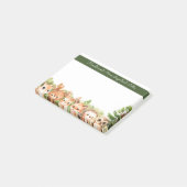 Waldtiere Woodland Baby und Mama Post-it Klebezettel (angewinkelt)