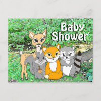 Waldtiere Woodland Kreaturen Kinderdusche
