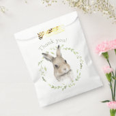 Waldtiere Wreath Bunny Rabbit Wasserfarbe Geschenktütchen (Versiegelt)