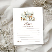 Waldtiere - Zusatzratskarte