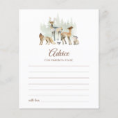 Waldtiere - Zusatzratskarte (Vorderseite)