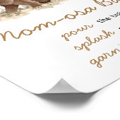 Waldtiererlebnis erwartet Mama Osa Bar Poster (Ecke)