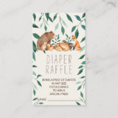 Waldtierfreunde Windeln-Umschließung Ca Begleitkarte (Vorderseite)