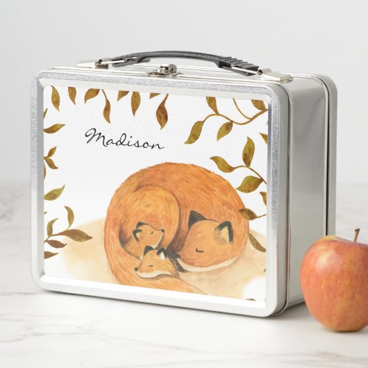 Waldtierfutter Metall Brotdose (Beispiel)