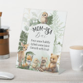 Waldtiergarten Momosa Bar Baby Dusche Sockelschild (In SItu)