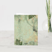 Waldtiergartendusche Dankeskarte (Rückseite)