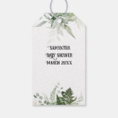 Waldtiergartendusche Geschenkanhänger (Rückseite)