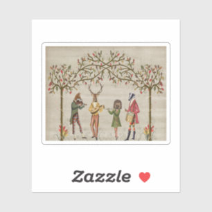 Waldtiergruppe Aufkleber