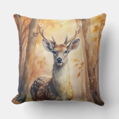 Waldtierherbst - naturlich Inspiriert Herbstdekor Kissen (Vorderseite)