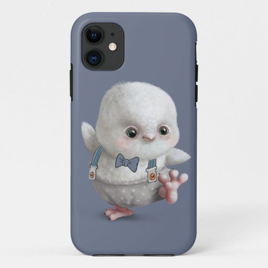 Waldtierhuhnhandgezeichnet Niedlich Case-Mate iPhone Hülle (Rückseite)
