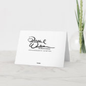 Waldtierische leere Karte (Rückseite)