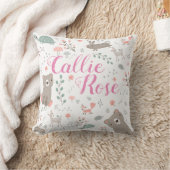 WaldtierKinderzimmer-Baby-Kissen Kissen (Decke)