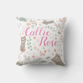 WaldtierKinderzimmer-Baby-Kissen Kissen