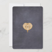 Waldtierkreaturen, Fox n Vines Hochzeiten Einladung (Rückseite)