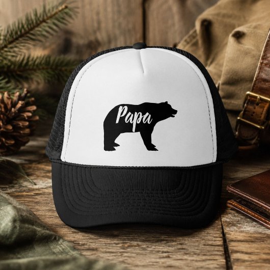 Waldtierpappenbär Truckerkappe