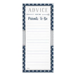 Waldtierraterkarte, Kinderdusche, Marine, Grau Werbekarte